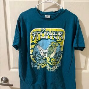 Stöner Graphic Tee Blue XL B&C Collection Band Style Shirt